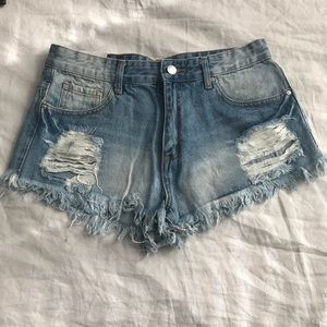 Forever 21 denim shorts